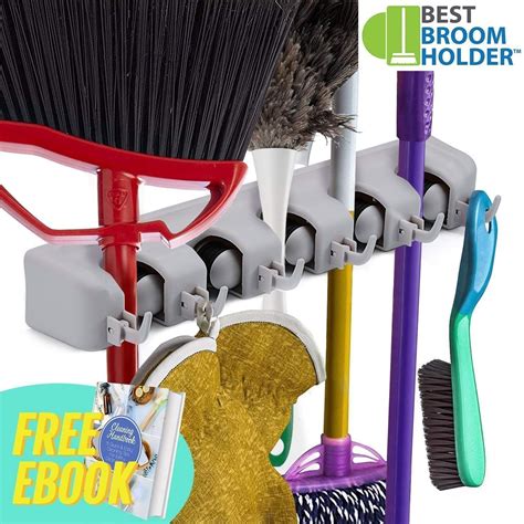 broom holder wall mount|broom holder wall mount bunnings.